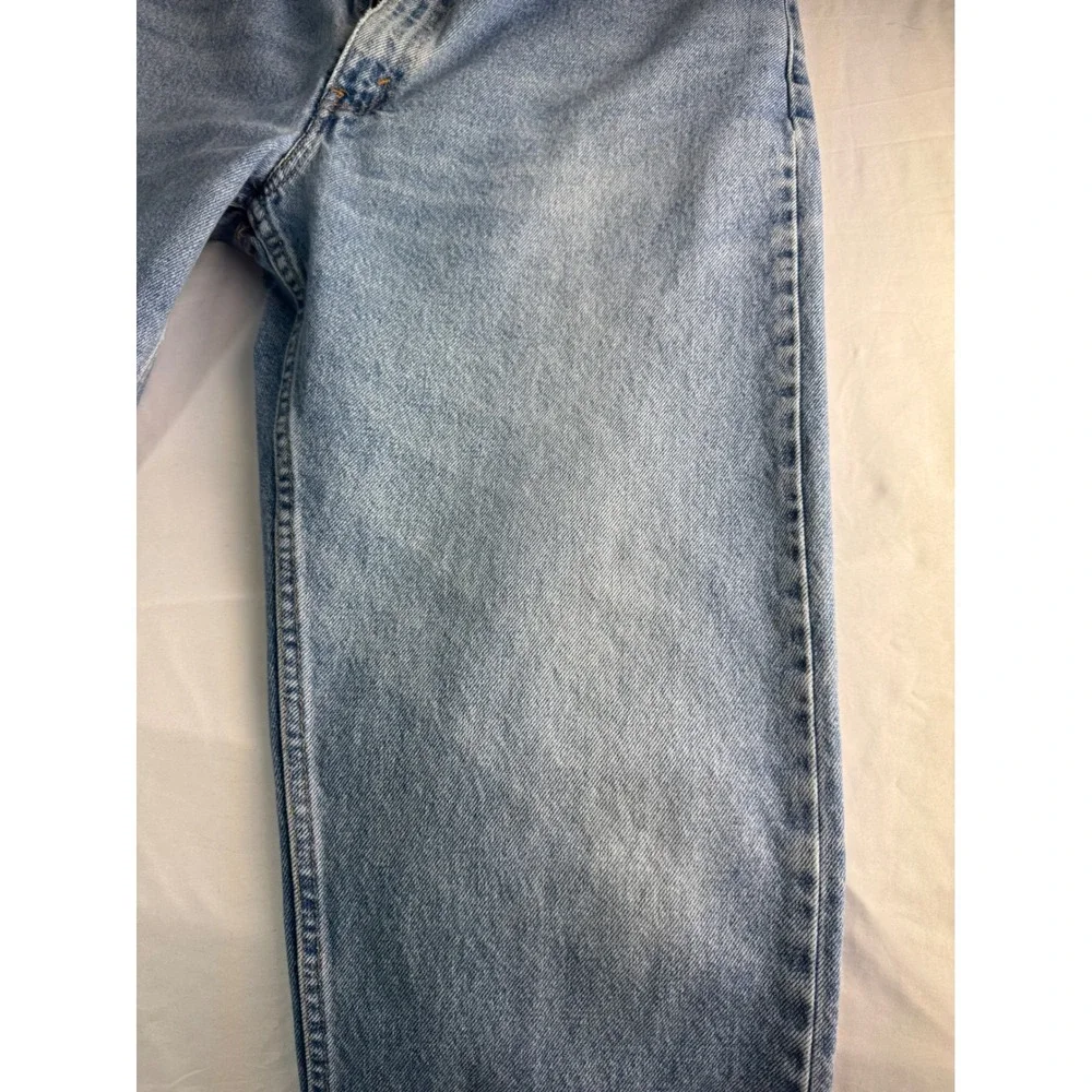 Levi Strauss 505 Jeans Mens 36x30 Regular Fit Straight Leg Blue Denim‎